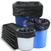 Picture of Medco-46 Gallon 3 Mil 40” x 46” Low Density Heavy-Duty Industrial Contractor Black Trash Bag Can Liner – 50/Case