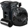 Picture of Medco-58 Gallon 3 Mil 38”x 58” Low Density Heavy-Duty Industrial Contractor Black Trash Bag Can Liner – 50/Case