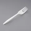 Picture of Medium Weight White Polypropylene Plastic fork – 1000/Case