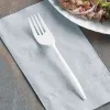 Picture of Medium Weight White Polypropylene Plastic fork – 1000/Case