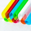 Picture of 9″ Multicolor Stripe Pointed Wrapped Smoothie Straw-2200/Case