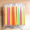 Picture of 9″ Multicolor Stripe Pointed Wrapped Smoothie Straw-2200/Case