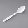 Picture of White Heavy Weight Polystyrene Plastic Spoon –1000/Case