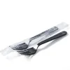 Picture of Black Extra Heavy Weight Wrapped Polystyrene Plastic Fork –1000/Case