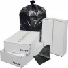 Picture of Medco-30 Gallon 1 Mil 30”x 45” Low-Density Medium-Duty Black Can Liner Trash Bag – 100/Case