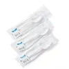 Picture of White Medium Weight Wrapped Polypropylene Plastic Cutlery Pack with Napkin and Salt Pepper Packets – 420/Case