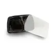 Picture of 30 oz. Black 8 34 x 6 x 2 34 2-Compartment Rectangular Microwavable Heavy Weight Container with Lid -150/Case
