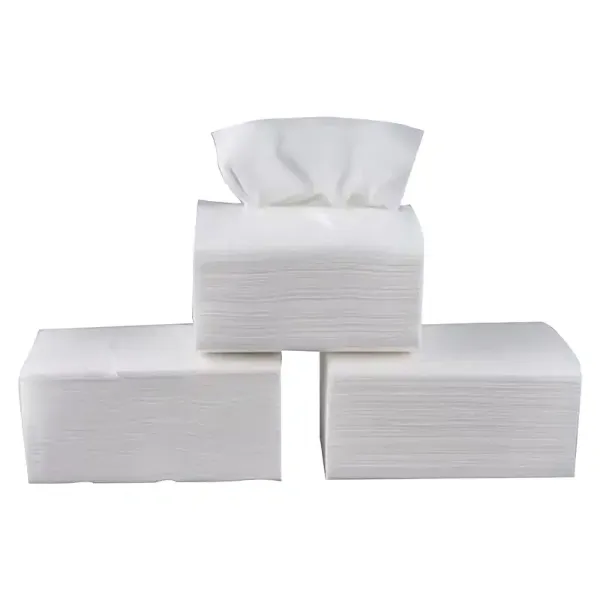 Picture of OneUp White 2-Ply Wide Interfold 6.5” x 8.5” Dispenser Napkin – 6000/Case