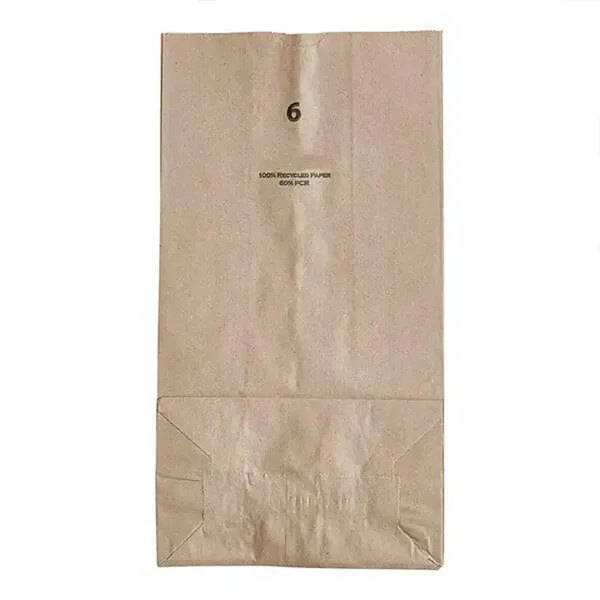 Picture of 6 lb. Brown Paper Bag – 500/Bundle
