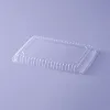 Picture of 24>>Oblong Clear Plastic Dome Lid for 2.25 lb. Shallow Foil Take-Out Container – 500/Case