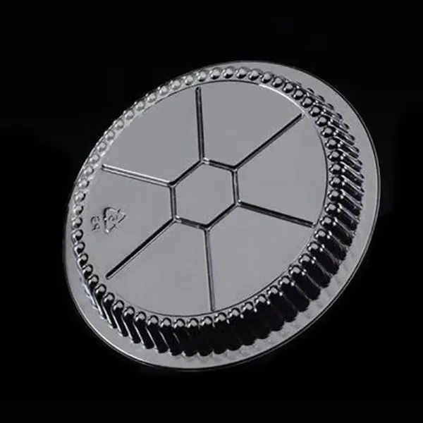 Picture of 20>>7” Clear Round Plastic Dome Lid – 500/Case