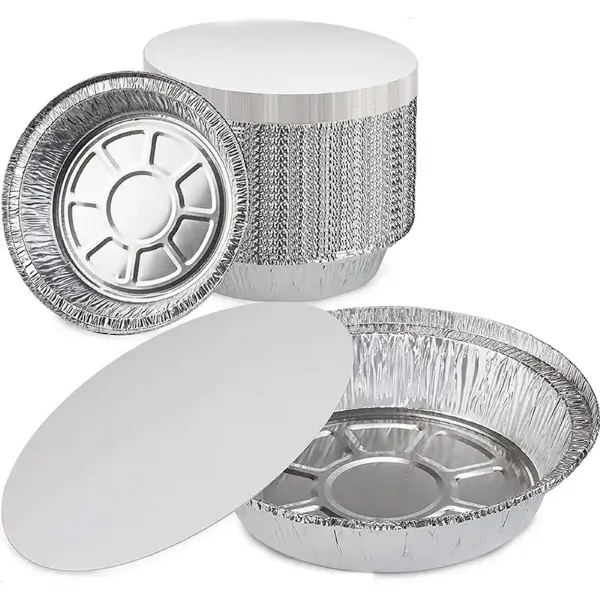 Picture of 18>>7” Round Foil-Laminated Board Lid – 500/Case