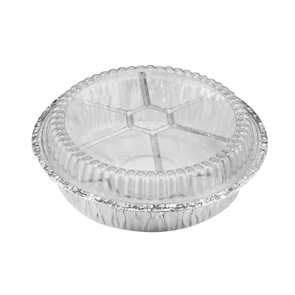 Picture of 8>>6” Clear Round Plastic Dome Lid – 500/Case