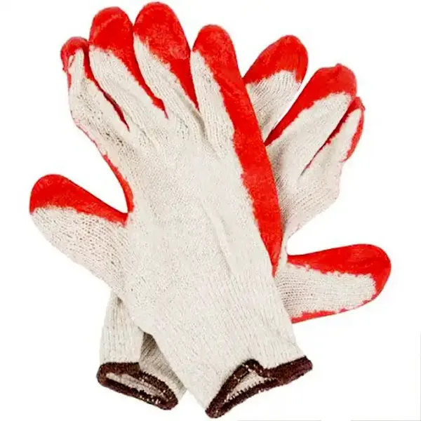 Picture of 4>>Cotton Working Gloves with Red Smooth Coating – 300/case